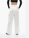 Dukes Cargo Straight Pants White - OFF WHITE - BALAAN 7