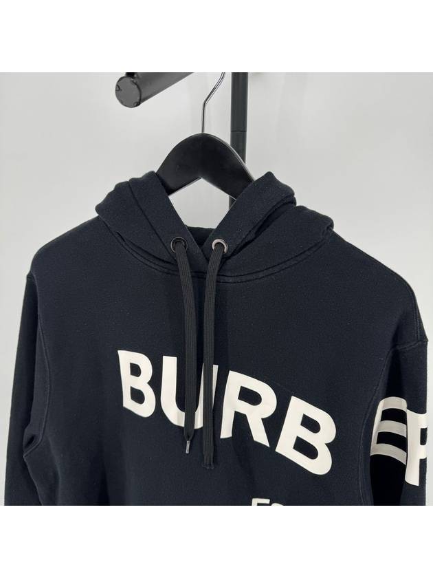 Horseferry Women s Overfit Hoodie Black - BURBERRY - BALAAN 3