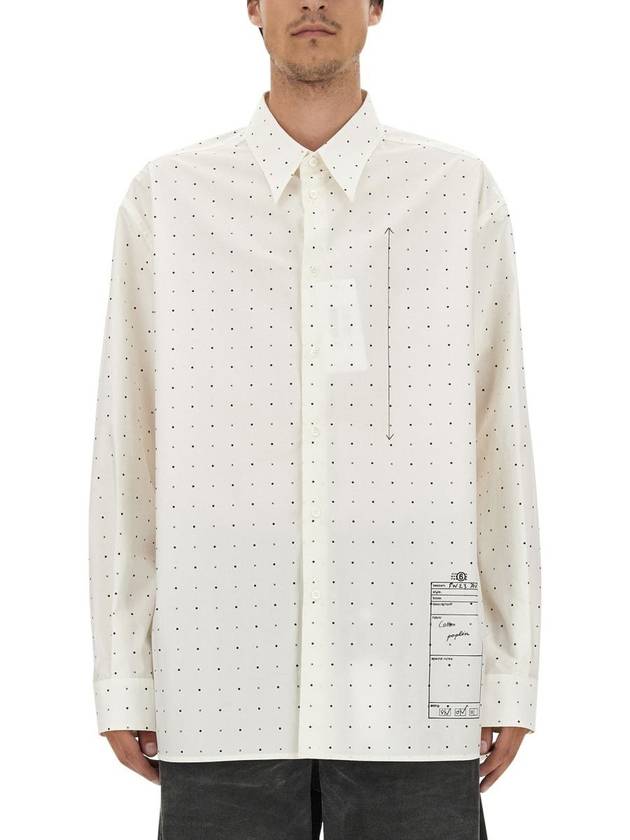 MM6 Long Sleeve Shirt S52DT0022 S78157001S WHITE - MAISON MARGIELA - BALAAN 2