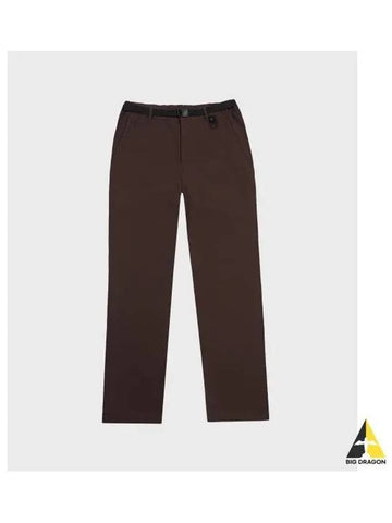 MERRELL MEN Hike brushed regular fit pants BROWN - MERRYMOTIVE - BALAAN 1