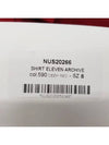 NUS20266 590 Eleven Back Logo Shirt Red - IH NOM UH NIT - BALAAN 4