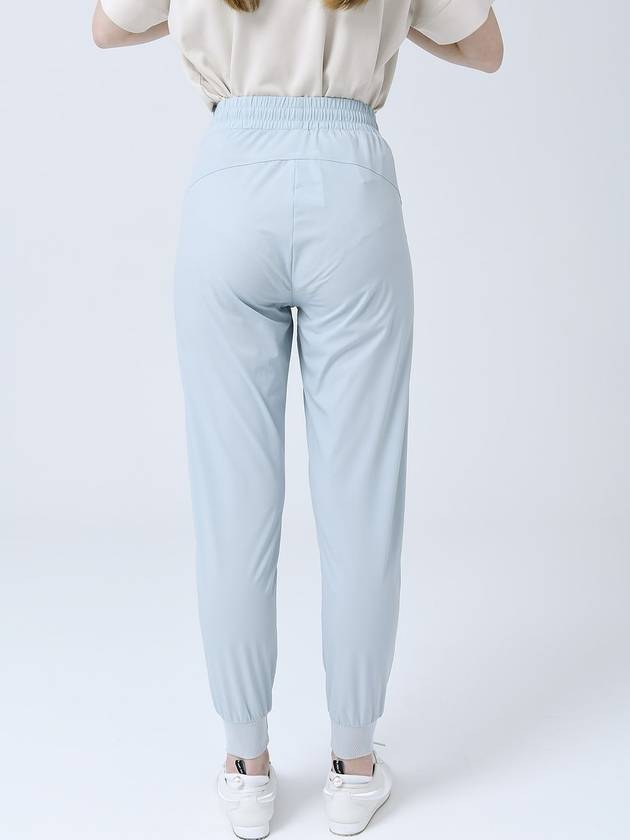 Air Cool Waist Banding String Soft Blue Slim Fit Jogger Pants DO3242JOPT005 - DOYOUKNOWMC GOLF WEAR - BALAAN 5