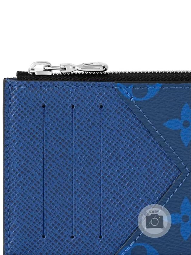 Taigarama Coin Card Wallet Blue - LOUIS VUITTON - BALAAN 3