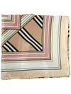 Montage Print Silk Square Scarf Beige Pale Pink - BURBERRY - BALAAN 2