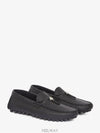 CD Diamond Grained Calfskin Loafers Black - DIOR - BALAAN 3