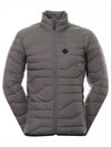 Men's Logo Cliff Light Down Jacket Gray - J.LINDEBERG - BALAAN 1