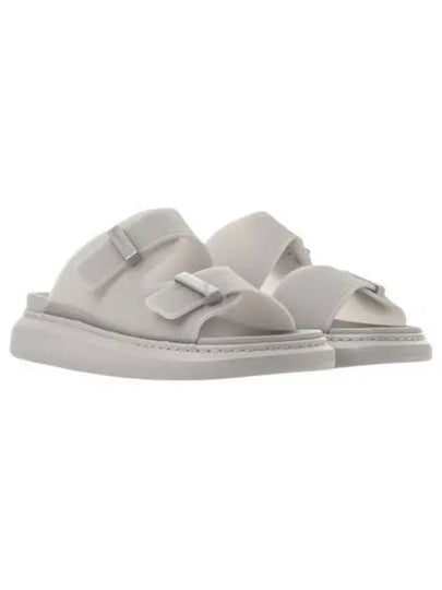 Hybrid Rubber Slippers Grey - ALEXANDER MCQUEEN - BALAAN 2