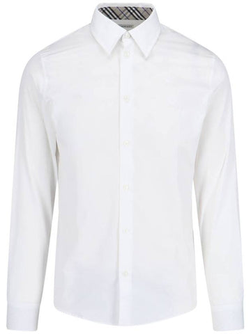 Burberry Shirts White - BURBERRY - BALAAN 1