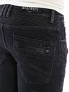 Biker Jeans Gris Grey - BALMAIN - BALAAN 5