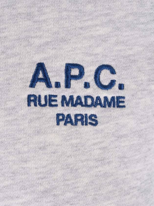 Skye Logo Sweatshirt Grey - A.P.C. - BALAAN 4