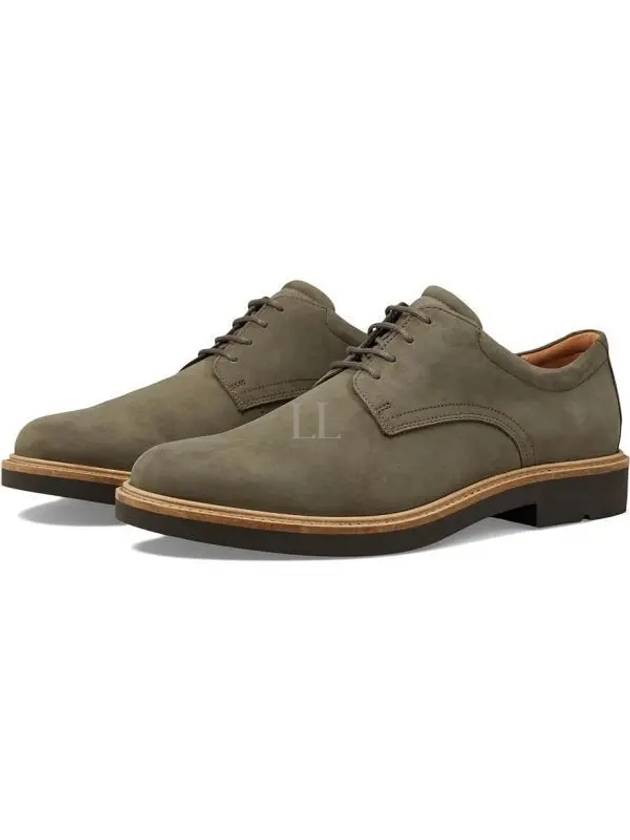 Men's London Metropole Derby Grey Nubuck - ECCO - BALAAN 2