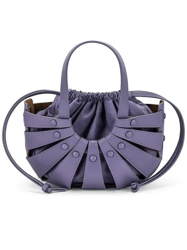 Shell Cut-out Tote Bag Purple - BOTTEGA VENETA - BALAAN 4