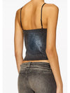 T-Wami Sleeveless Black Blue - DIESEL - BALAAN 4