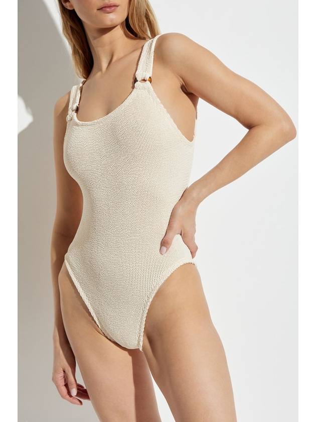 Hunza G One-piece Swimsuit, Women's, Cream - HUNZA G - BALAAN 3