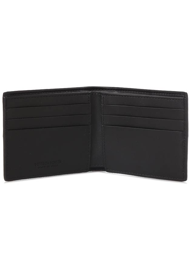 Intrecciato Half Wallet Black - BOTTEGA VENETA - BALAAN 5