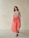 Pleated Wave Wide Skirt Pants - CAHIERS - BALAAN 3