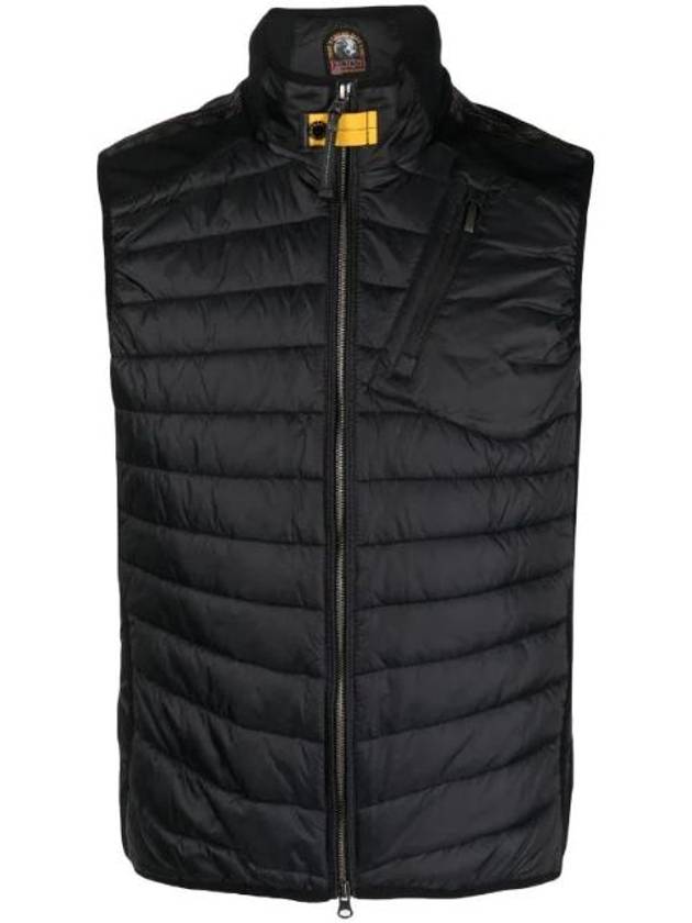 Zavier Quilted Zip-up Vest Black - PARAJUMPERS - BALAAN 1