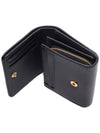 Continental French Classic Grain Half Wallet Black - MULBERRY - BALAAN 7