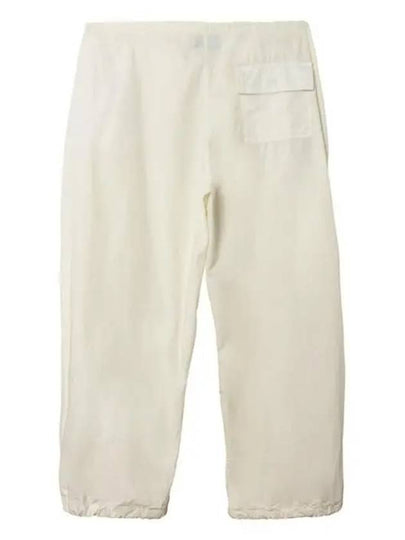 Men's Parachute Pants Ivory - AUTRY - BALAAN 2