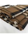 striped pattern muffler beige - BURBERRY - BALAAN.