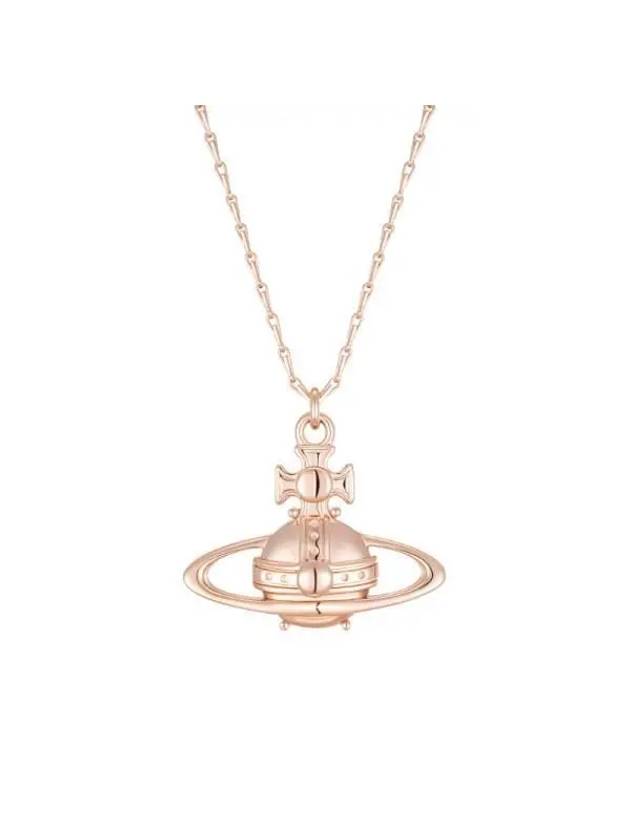 Suzie Pendant Necklace Pink Gold - VIVIENNE WESTWOOD - BALAAN 4