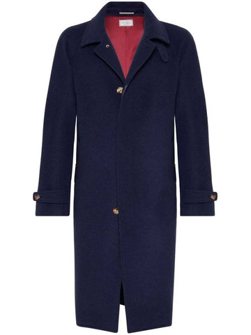 Brunello Cucinelli Coats Blue - BRUNELLO CUCINELLI - BALAAN 1