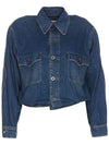 Painting Detail Denim Jacket Blue - MAISON MARGIELA - BALAAN 1