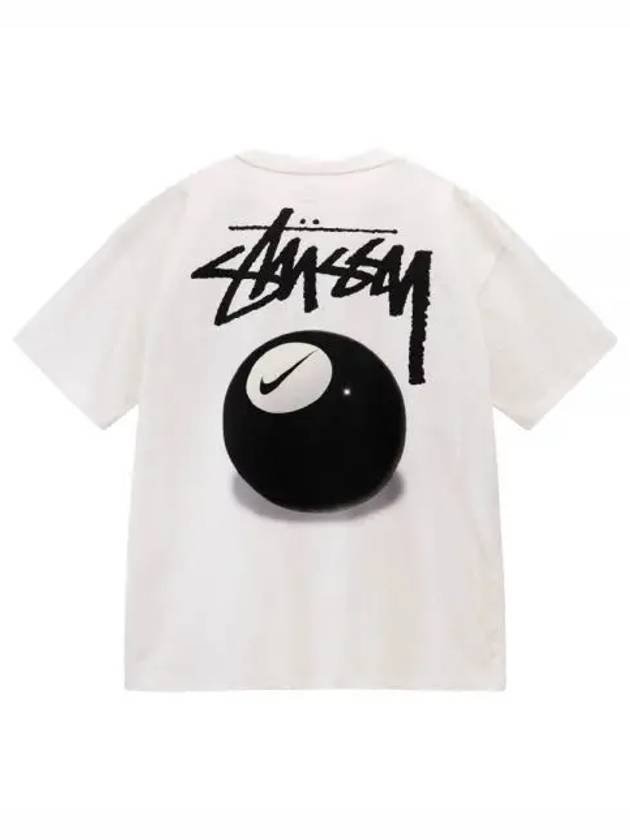 8 Ball Short Sleeve T-Shirt White - NIKE - BALAAN 2