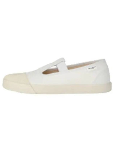 Tabi Mary Jane On The Deck Flat Shoes White - MAISON MARGIELA - BALAAN 1