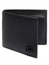 GG Marmont Half Wallet Black - GUCCI - BALAAN 2