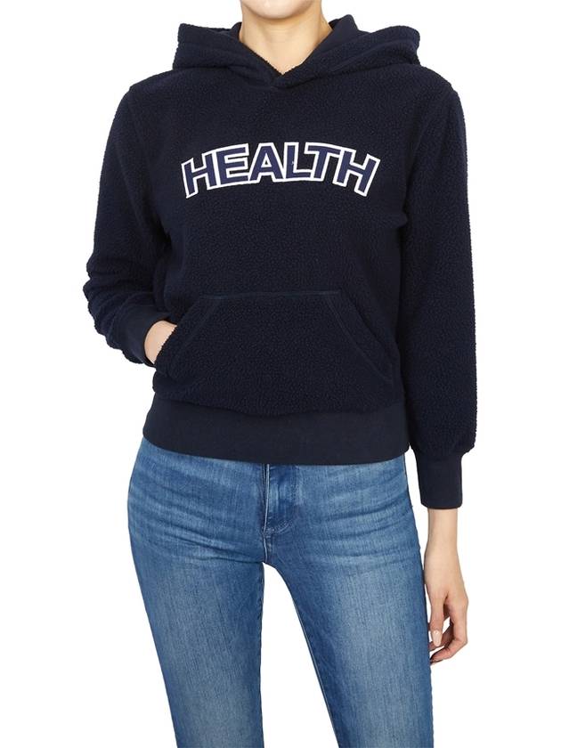 HO664NA NAVY Health Sherpa Women's Hoodie - SPORTY & RICH - BALAAN 6