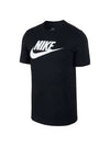 Futura Icon Short Sleeve T-Shirt Black - NIKE - BALAAN 4