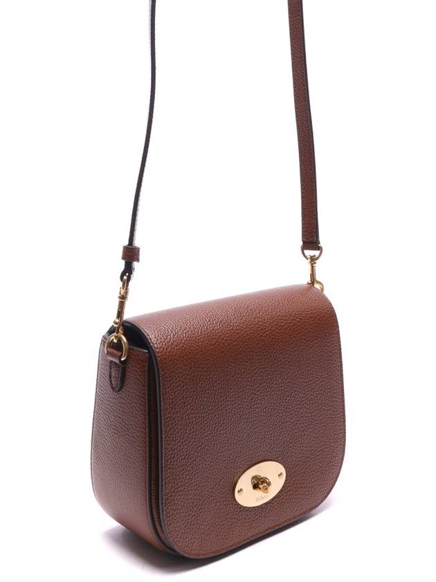 Classic Grain Small Darley Satchel Cross Bag Oak - MULBERRY - BALAAN 4