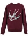 McCue swallow embroidery sweatshirt 348190 - ALEXANDER MCQUEEN - BALAAN 6