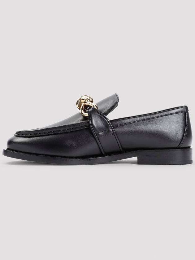 Astaire Leather Loafers Black - BOTTEGA VENETA - BALAAN 3