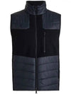 Men'S Skull & T'S Merino Full Zip Vest Black - G/FORE - BALAAN 2