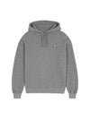 Bold Fox Head Patch Comfort Hoodie Grey - MAISON KITSUNE - BALAAN 1