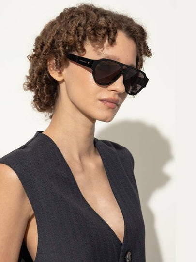 Bottega Veneta Sunglasses, Women's, Black - BOTTEGA VENETA - BALAAN 2