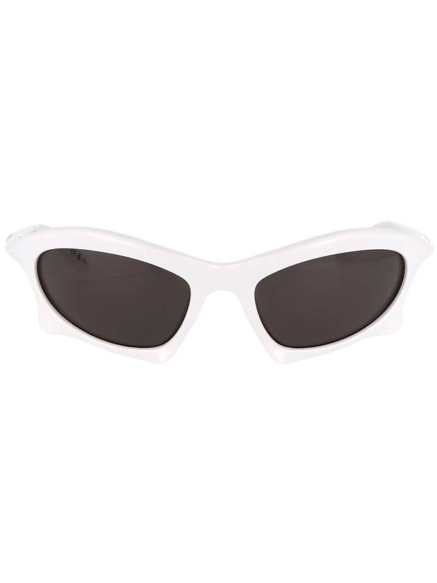 nylon BAT RECTANGLE sunglasses white - BALENCIAGA - BALAAN 2