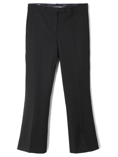 Umanita Cotton Straight Pants Black - MAX MARA - BALAAN 1