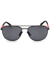 Eyewear Linea Rossa Sunglasses Black - PRADA - BALAAN 2