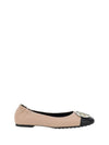 Claire Cap Toe Ballet Flats Pink - TORY BURCH - BALAAN 2