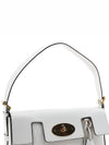 Bayswater Classic Smooth Leather Shoulder Bag White - MULBERRY - BALAAN 8