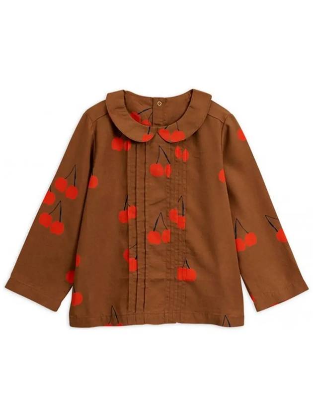 Kids Cherry Pleated Blouse 19720110 16 - MINI RODINI - BALAAN 5