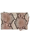 Python Snake Skin Clutch Bag - PRADA - BALAAN 3