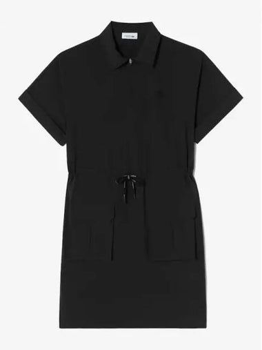 Women s woven collar type dress one piece EF406E 54N 031 Domestic product GQ2N24080583881 - LACOSTE - BALAAN 1