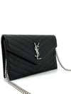 Monogram Envelope WOC Cross Bag 393953 - SAINT LAURENT - BALAAN 4