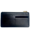 DG Logo Zipper Long Wallet Black - DOLCE&GABBANA - BALAAN 3