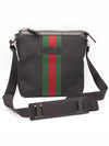 Stripe Messenger Bag Black - GUCCI - BALAAN 2