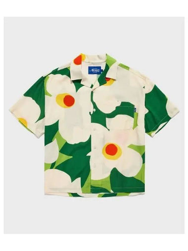 M Floral Camp Shirt Green - AWAKE NY - BALAAN 1